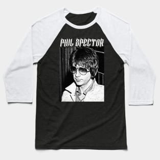 Phil Spector † Vintage Look Vintage Aesthetic Design Baseball T-Shirt